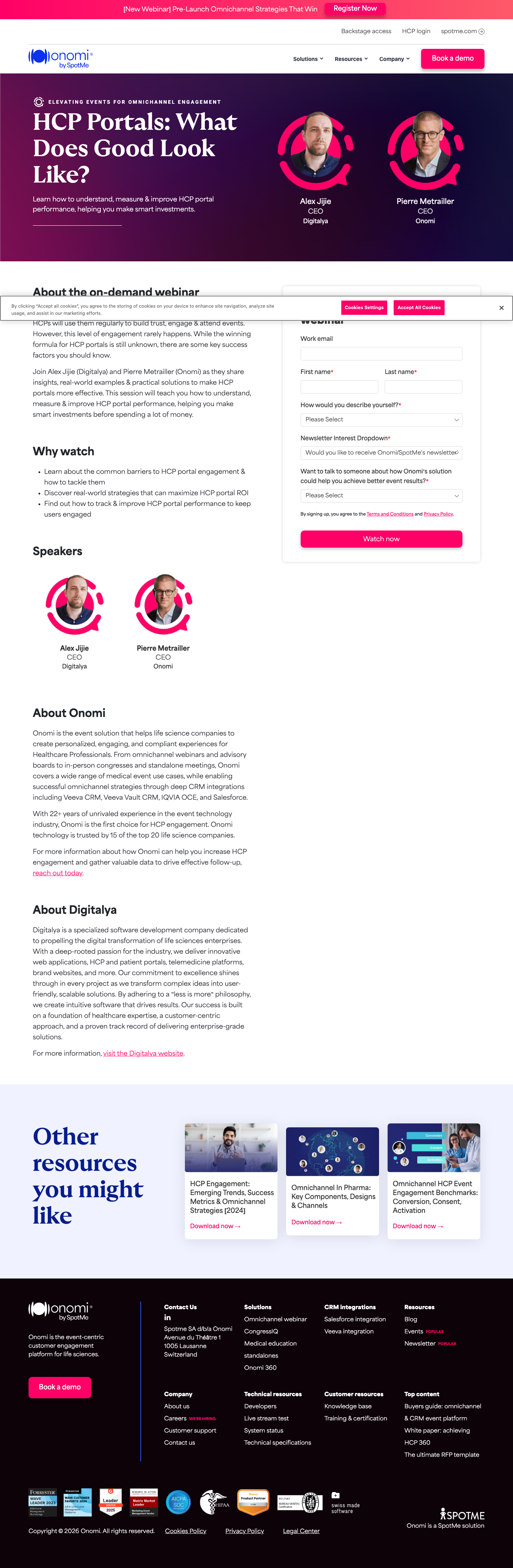 HCP Portals: What Does Good Look Like? - event thumbnail
